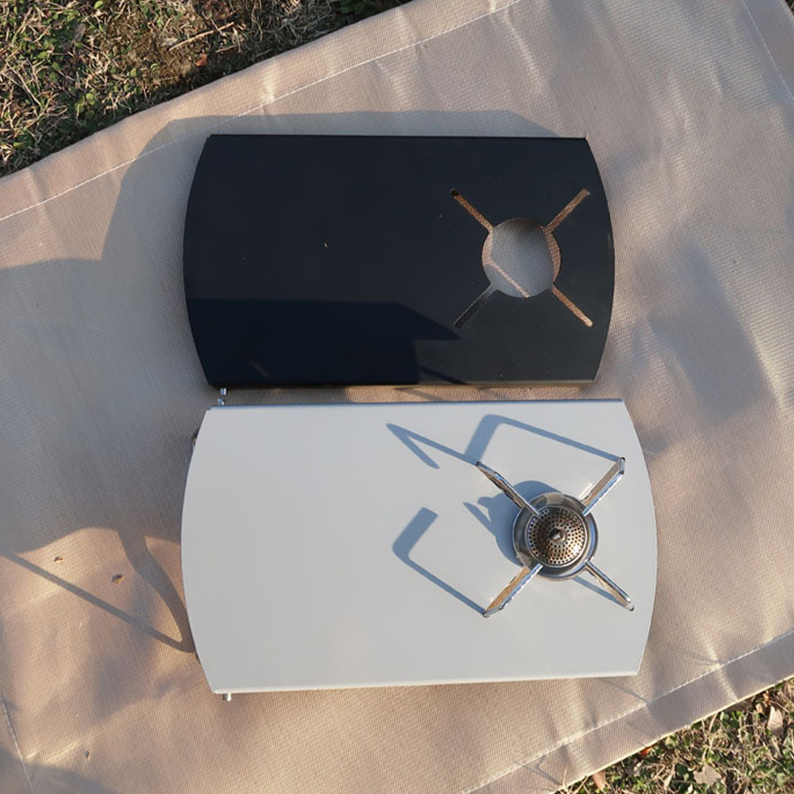 Outdoor Folding Stove Table Ultralight Burner Cooker Stand Holder BBQ Desk