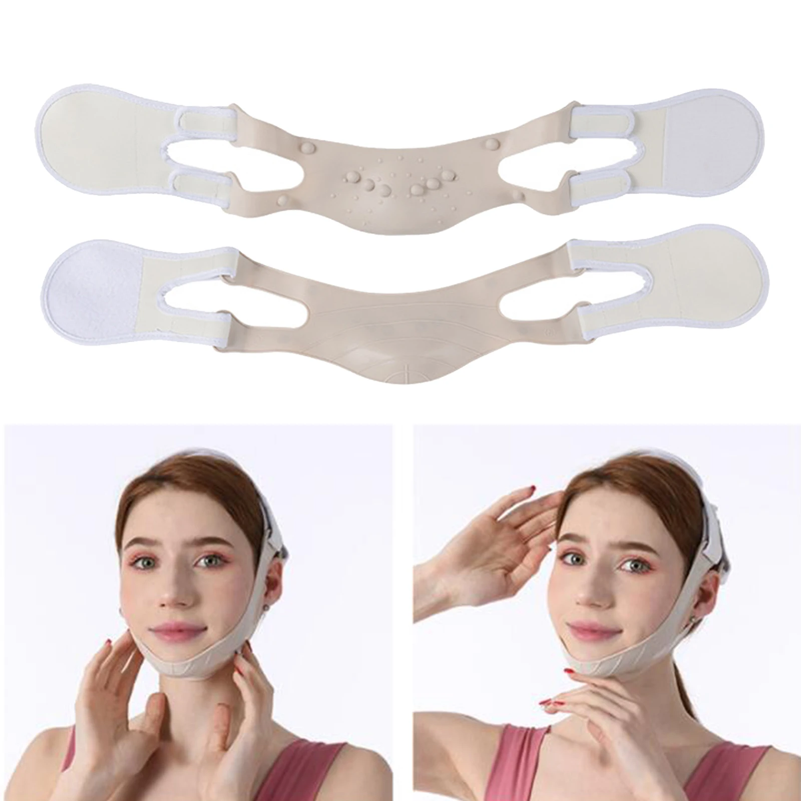 Face Slimming Strap Double Chin Reducer Sleeping Face Face Lifting up Belt V Line Reusable Shaper Lifter Machine Band