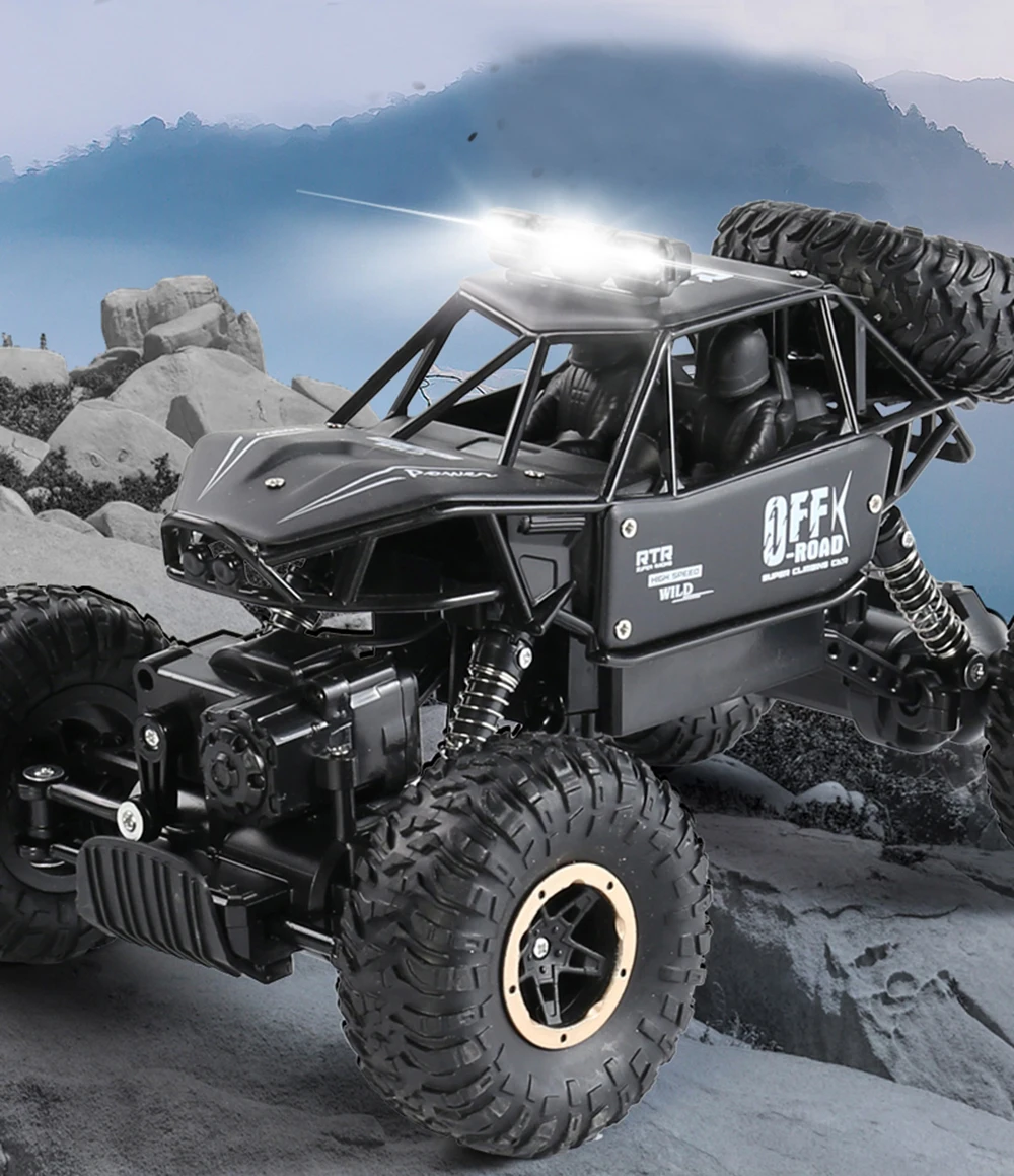Paisible Rock Crawler 4WD Off Road RC Car Remote Control Toy Machine On Radio Control 4x4 Drive Car Toy For Boys Gilrs 5514