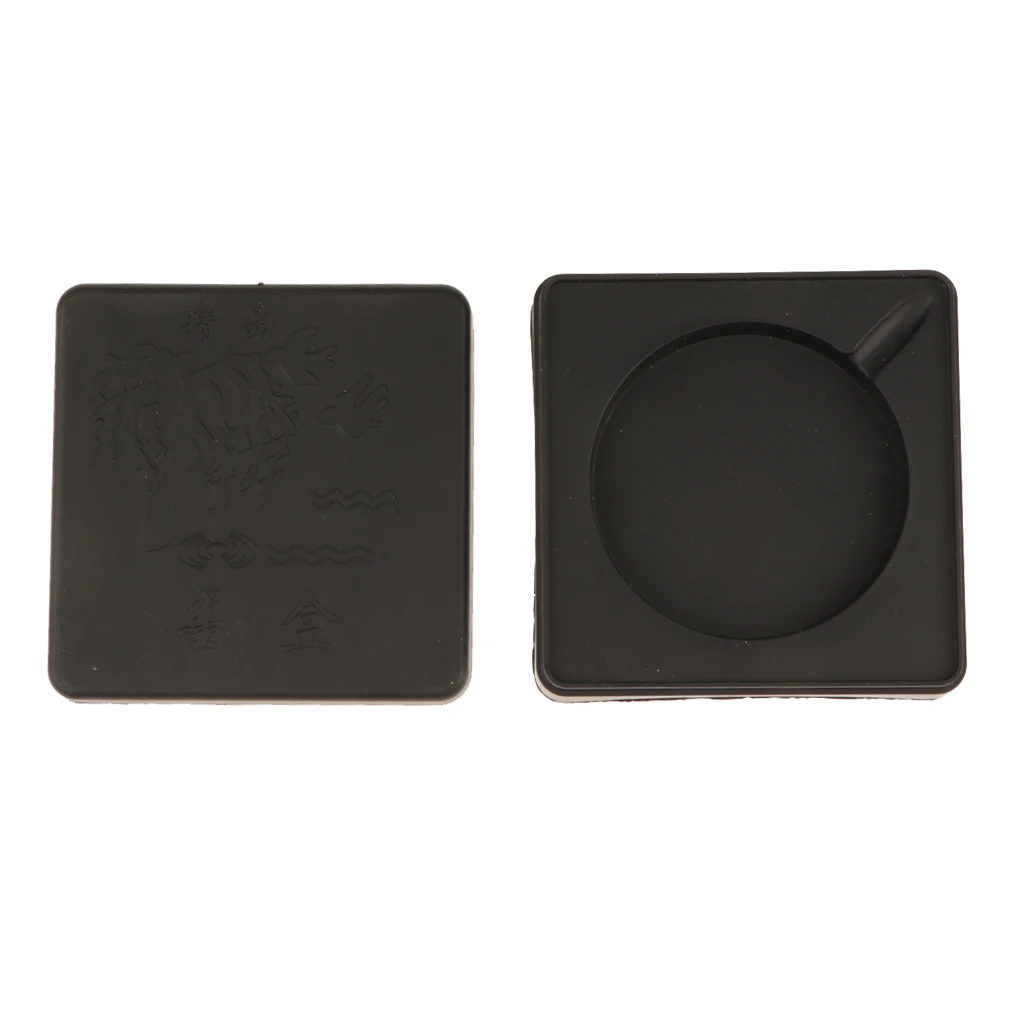 Square Ink Stone Chinese Calligraphy Tools Chinese Black Ink Stick Ink Stone Square Ink Stone Chinese Calligraphy Tools Chinese Black Ink Stick Ink Stone