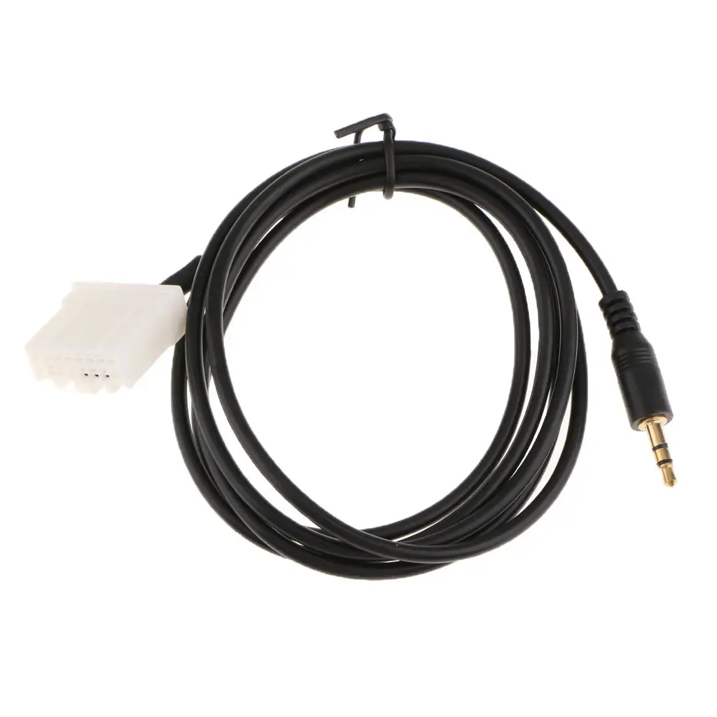 3.5mm AUX In CD Audio Interface Adapter Cable For Mazda 2 3 5 6 CX-5 CX-7