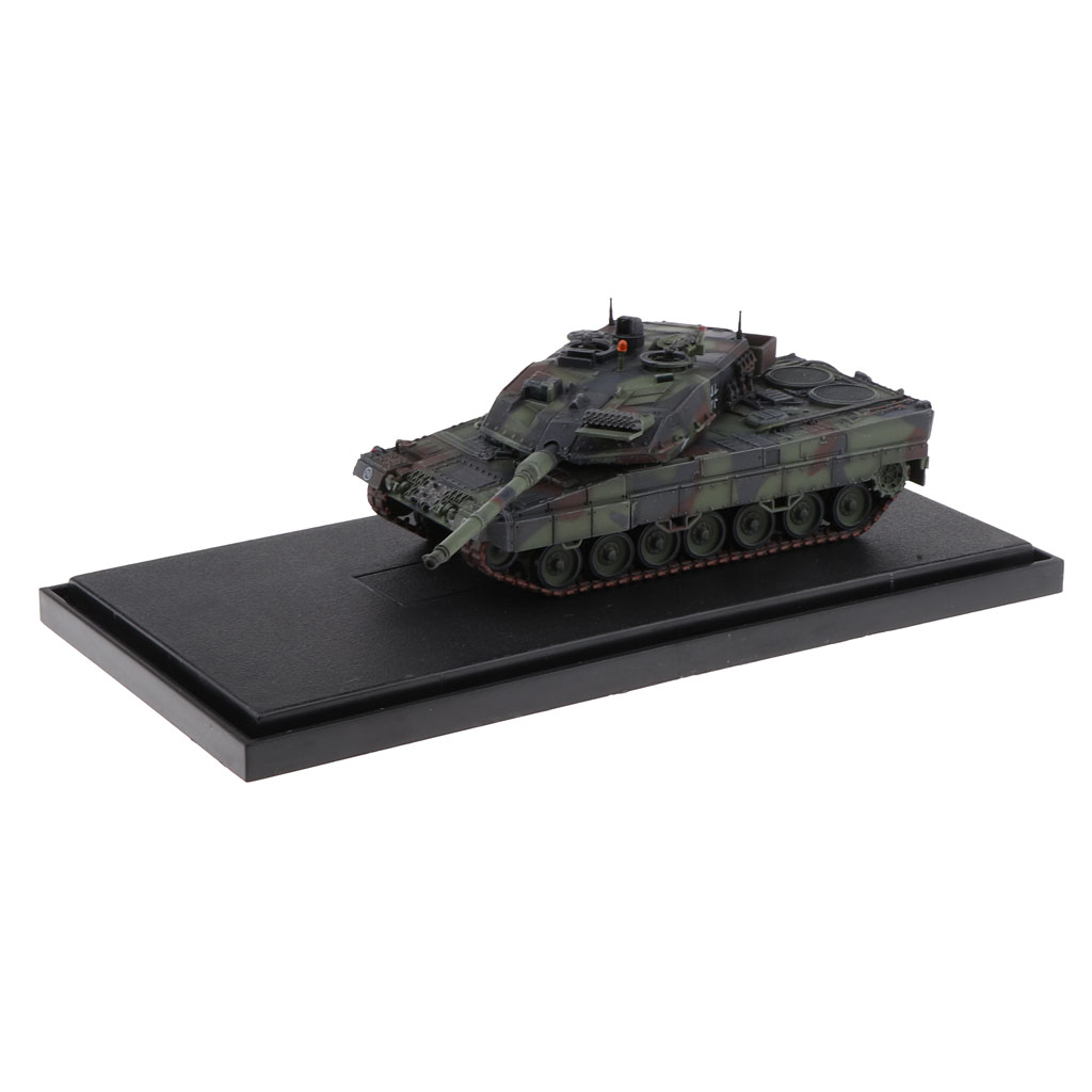 1:72 Diecast German Leopard 2A6 Main Battle Tank Tank WWII  Vehicle Model