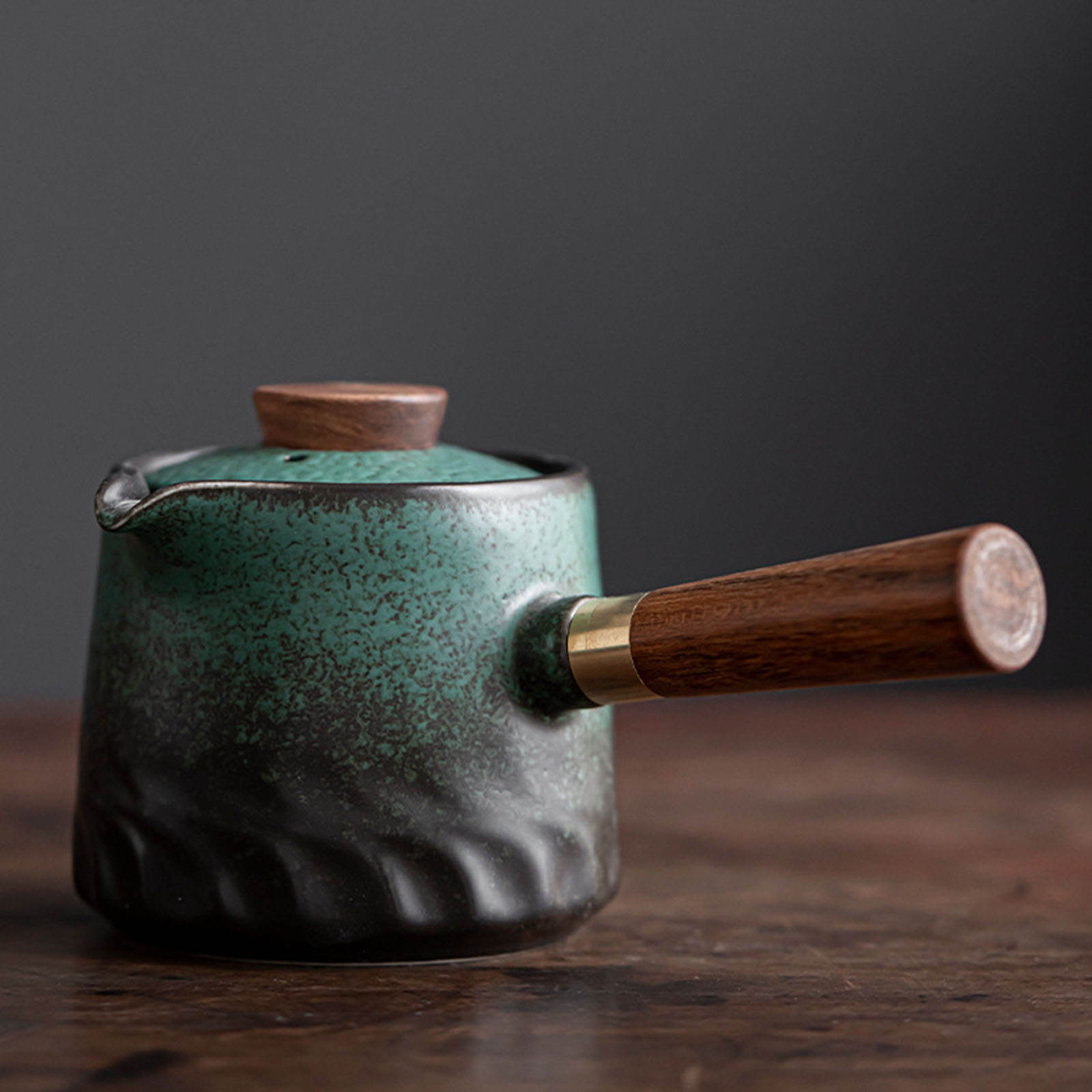 1 Piece Ceramic Elegant Gift Filter Handle Holder Unique Modern Business Traditional Teapot for Traveling Office Home Adults