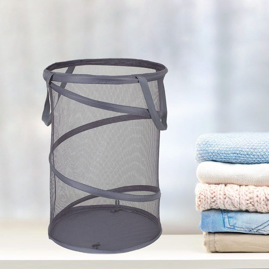 Foldable Dirty Clothes Hamper Clothes Storage Baskets Household Laundry Hamper Breathable Free Standing for Home Bedroom