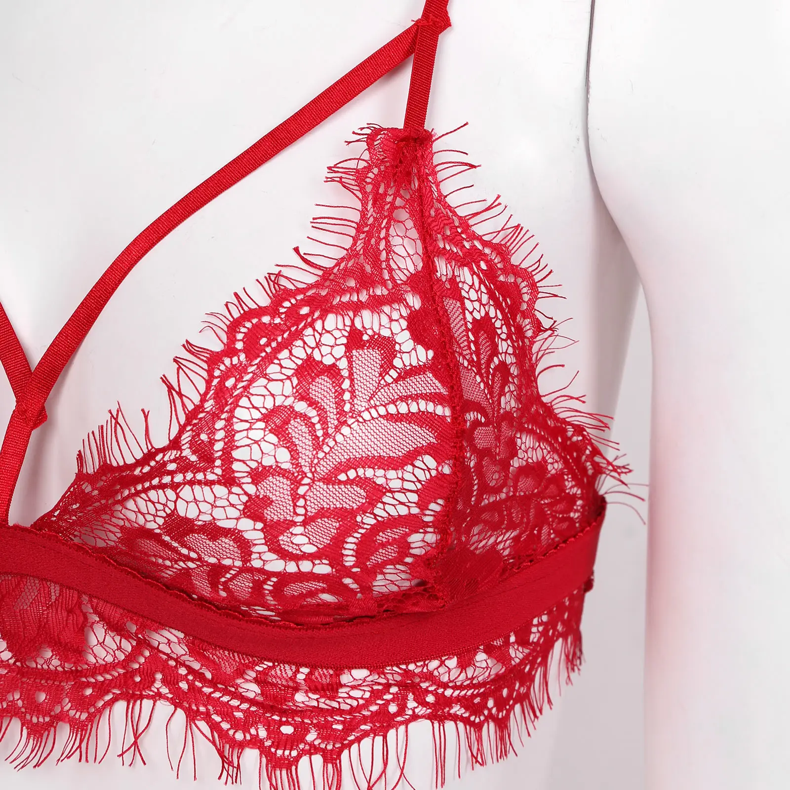 Top 93+ imagen bralette rojo outfit - Abzlocal.mx