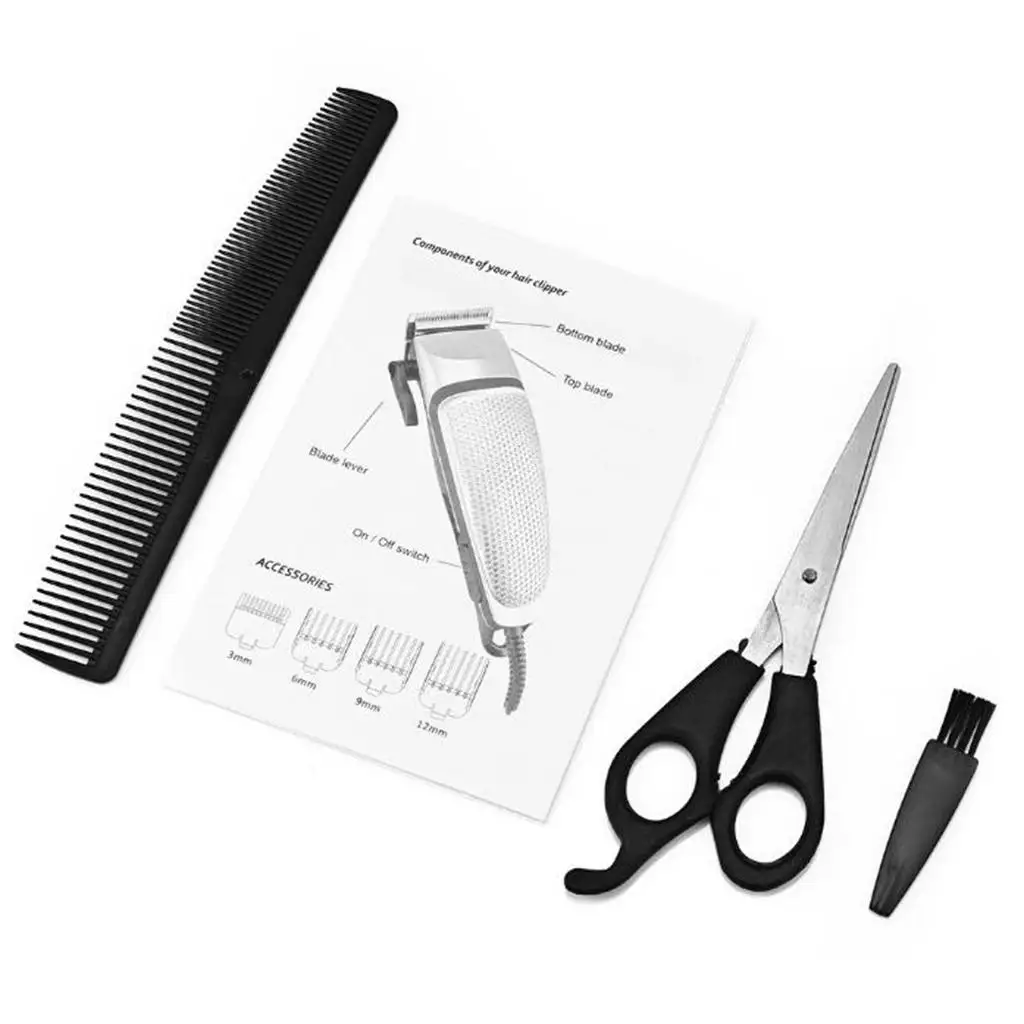 Mens Electric Hair Cutting Clipper Trimmer Shaver Rechargeable Grooming Kit electric hair cutting machine