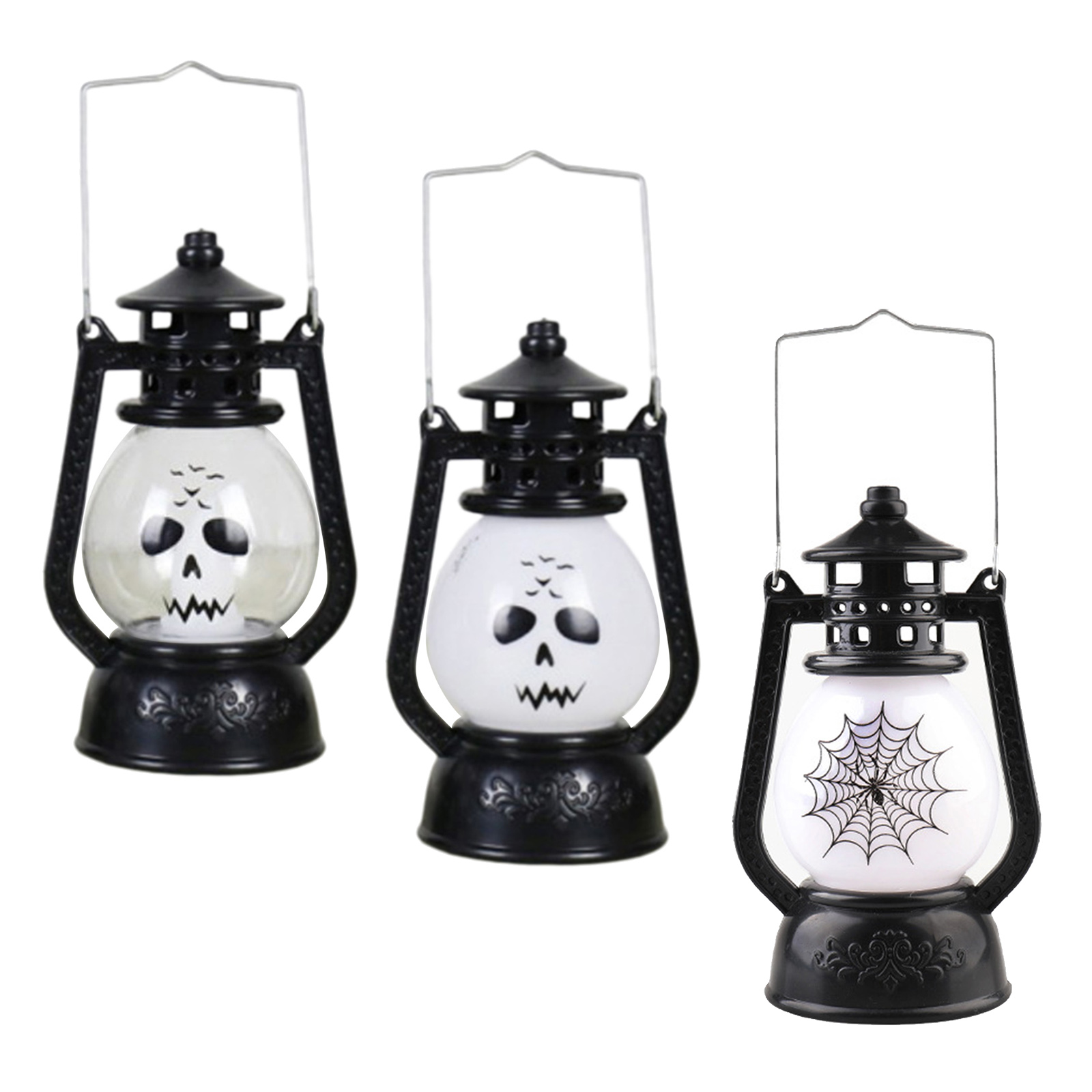 Hanging Lantern Retro Desk LED Oil Lamp Porch Lamps Kitchen Restaurant Bar Light for Room