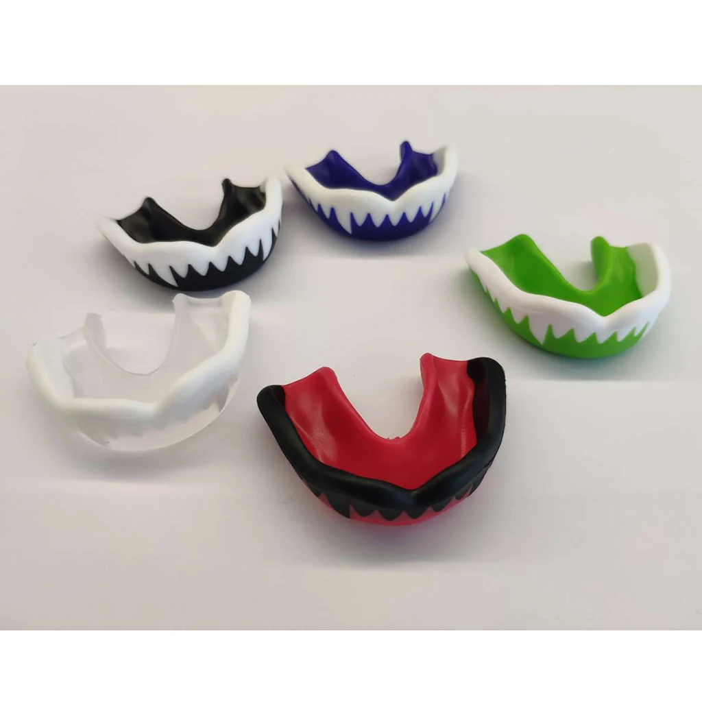 EVA Gum Shield Mouth Guard Teeth Grinding Boxing Mouthpiece Protector Case