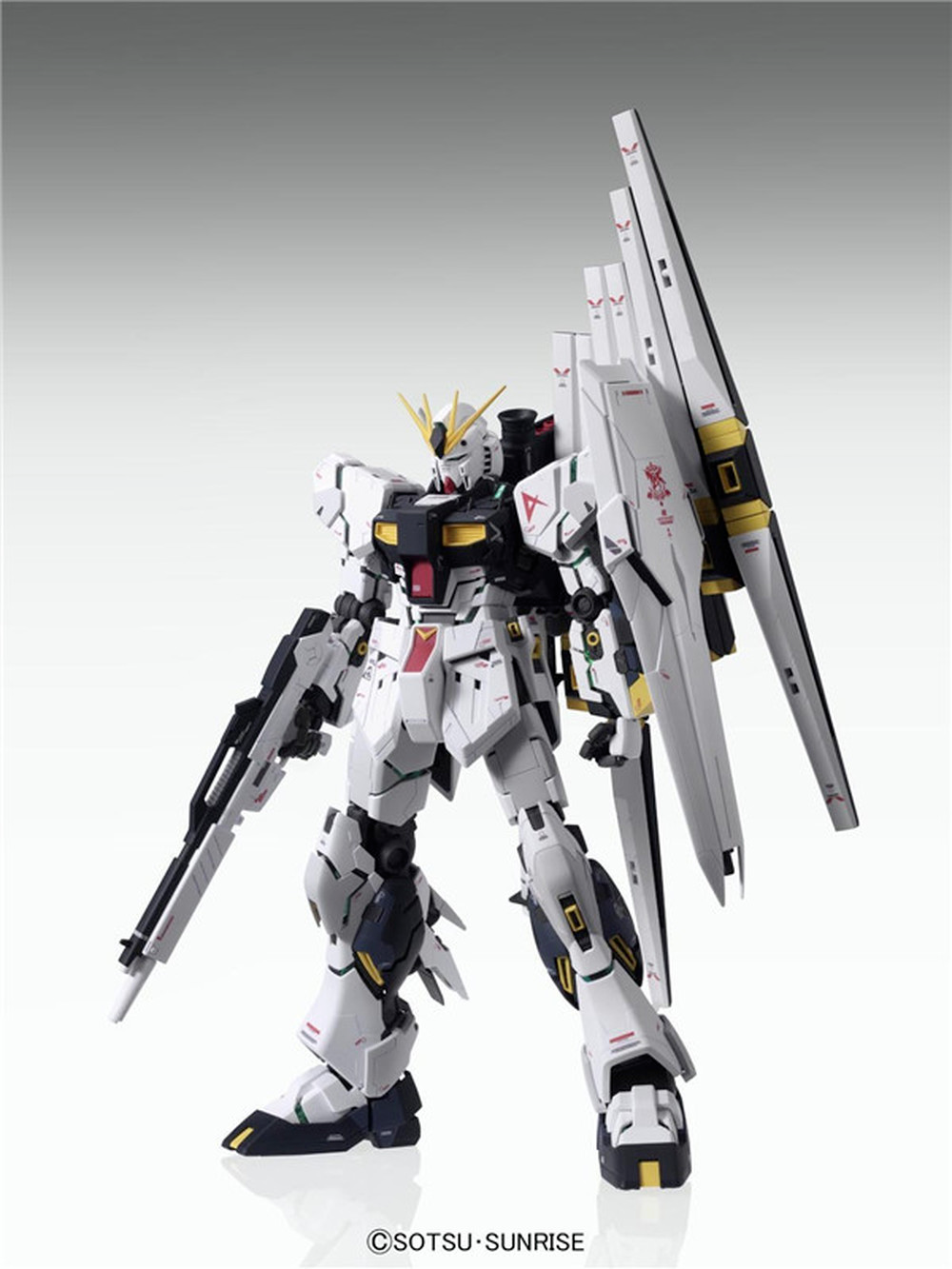 Bandai Gundam модель MG 1/100 RX-93 VGundam VER.KA Nu Аниме фигурки ABS  Сборная модель Mecha робот игрушки подарок на день рождения 23 см |  AliExpress