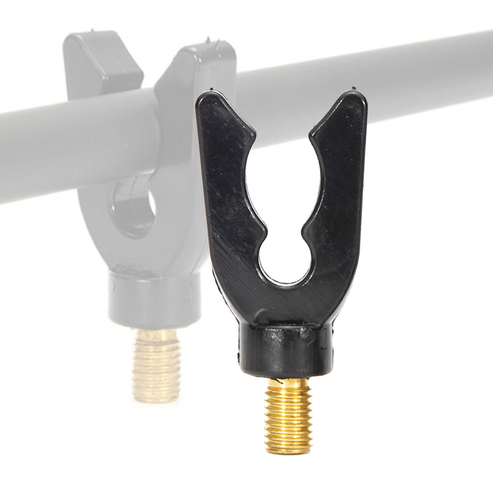 1x Fishing Rod Support Adjustable Gripper Head Fishing Gadget Match Fishing Rods Easy to Carry for Carp Barbel Catfish Fishing