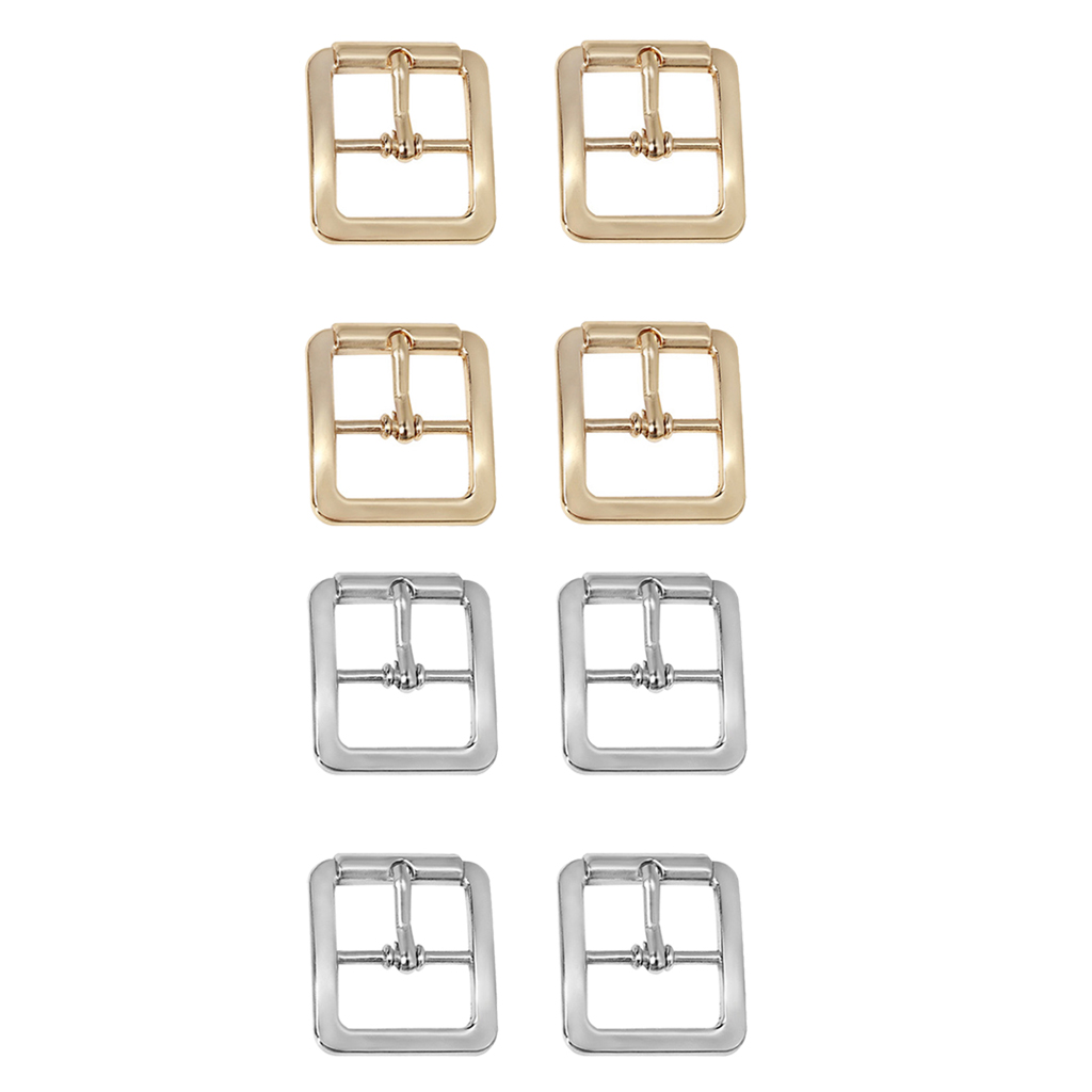 4pcs/pack Metal Center Bar Buckles Pin Art Crafts Sewing Doll DIY 20mm