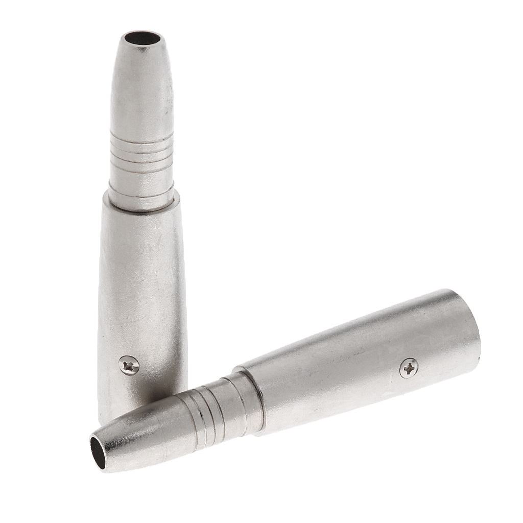 3Pin XLR Male to 1/4 6.35mm Inch Mono Female Mic Mixer Cable Adapter