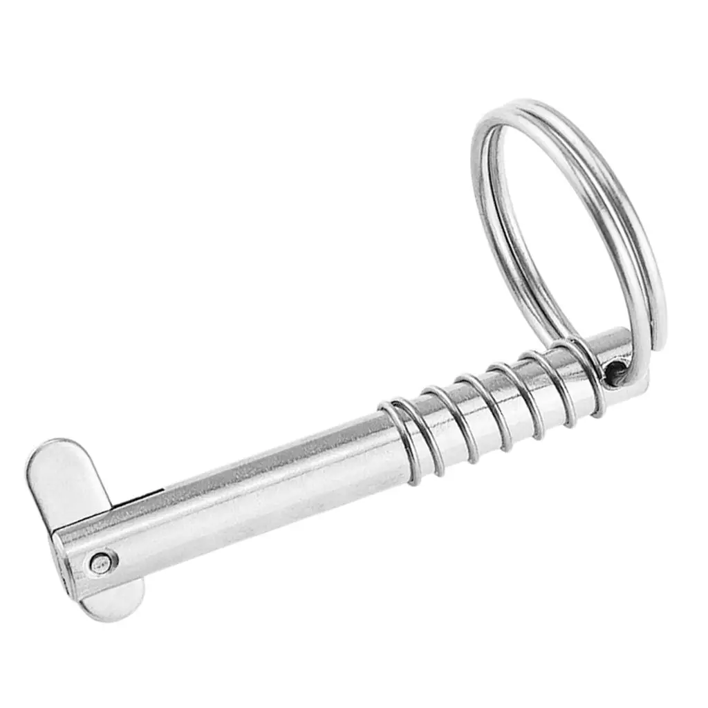 Marine Stainless Steel Quick Release Pin Fit For Boat Top Deck Hinge - Boats Hinge Pin Boat Accessories, 8x76mm