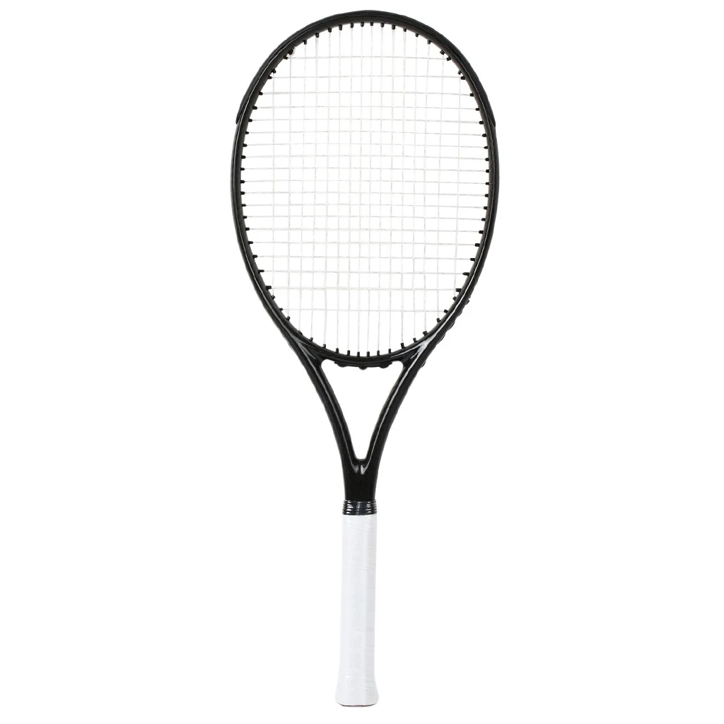 College Students Tennis Racquet Carbon Professional 4 3/8 Grip Tennis Racket for Competition Teenagers