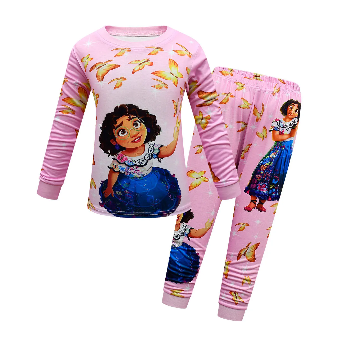 Ordelijk Tub Raad Encantoful Encanto Mirabel Kleden Herfst Lente Homewear Baby Meisjes Pyjama  Set Kids Kinderen Nachtkleding Pyjama|Pyjama Sets| - AliExpress