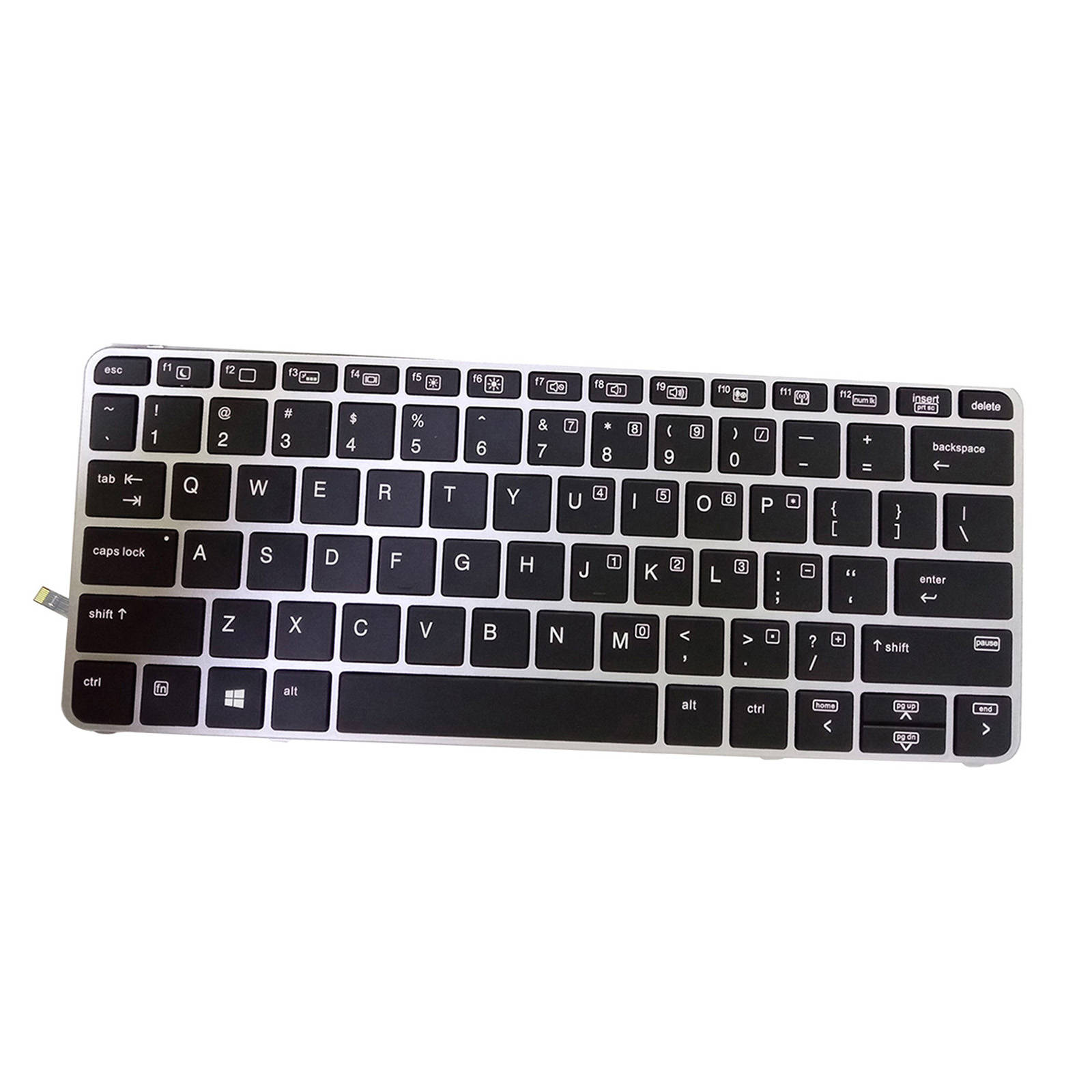 Laptop US Layout Keyboard W/ Backlit Replace for HP Elitebook 725 G3 820 G4 Tablets 725 G4 Components