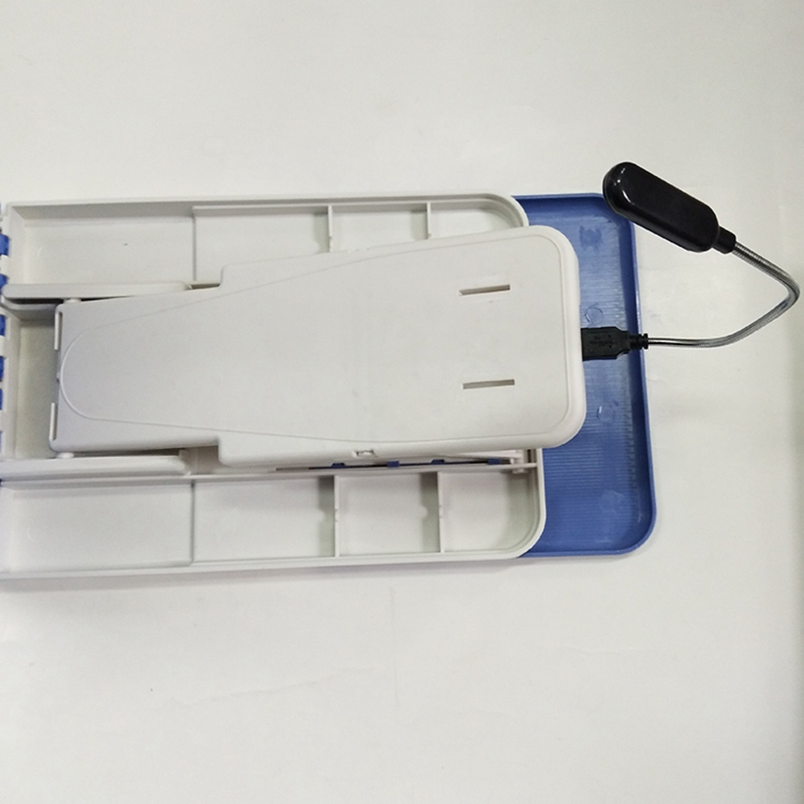 Emissor de Luz Kit de Dobra do Pedal de Pedicure de Faça Durável Dobrável Nenhum Você Mesmo & Diodo pé Resto 6 Cortadores e aparadores