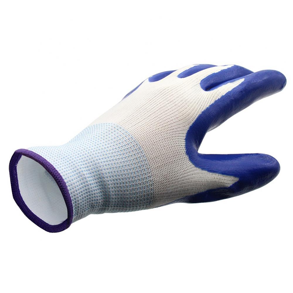 Nombre 4, Guantes sumergidos para construcción, guantes protectores duraderos, impermeables, antideslizantes, para jardinería, flores y árboles