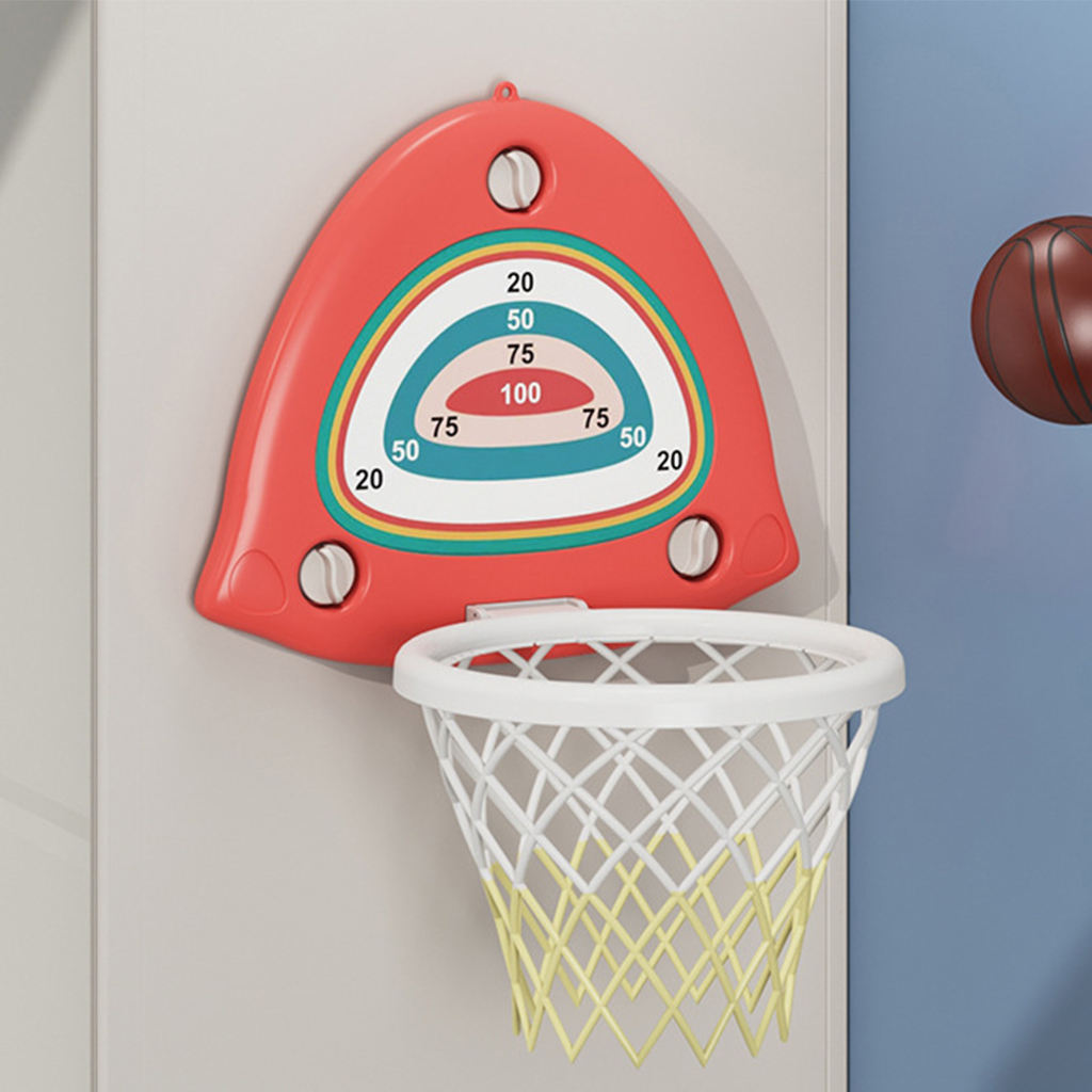 ing Basketball Board Indoor Mini Wall Mounted Ball Net Kids Playing for Children Basketball Game