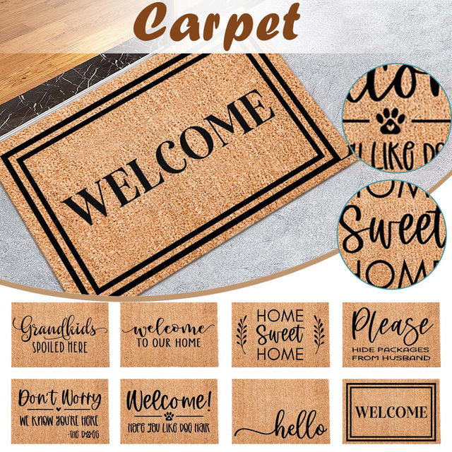 Funny Welcome Mats Outdoor, Front Door Mat for Outside Entry, Doormat  Outdoor/Indoor Entrance, Front Porch Decor 40 x 60cm - AliExpress