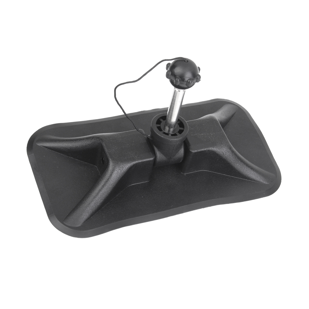 Mag Universal PVC Marine Paddles Oars Lock Hook Mount for Boat Kayak Canoe Black Dinghy Rafting Sailing Accessories