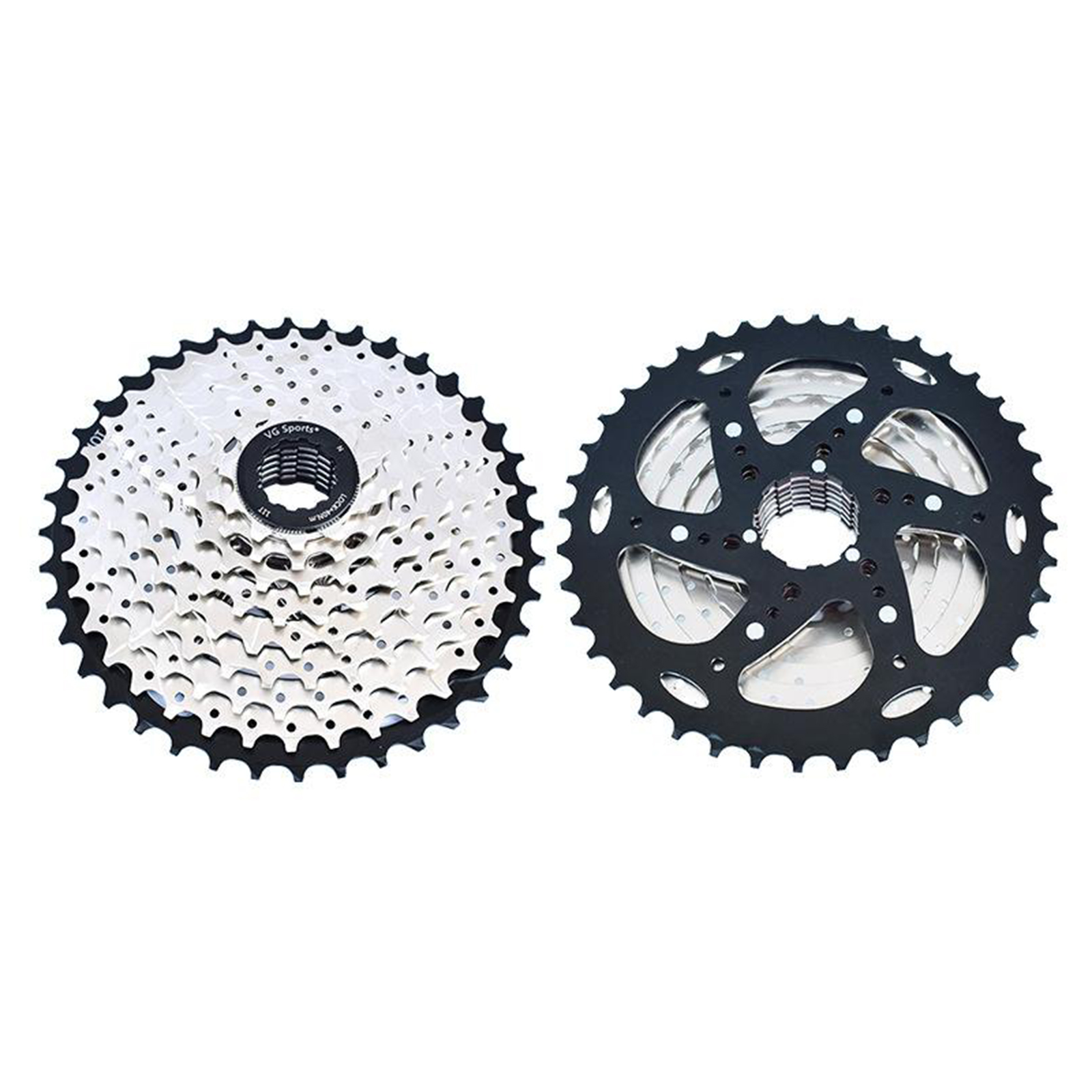 Bike Cassette Freewheel 8 9 10 Speeds 11-25T/46T Teeth Steel Solid Flywheel Sprocket Bike Replacement Cog Freewheel Replacement