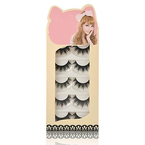 Best of 5 Pairs Makeup Lady Thick Long Natural Looking False Eyelashes Fake Eye Lashes False Eyelashes Fake Lashes Eyelash Extension Reviews & Tips