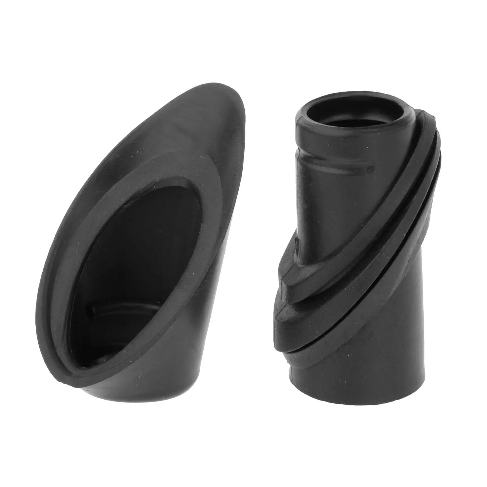 1Pair Antenna Rubber Seal Lower Upper Parts A1248270898 for Mercedes W124 A124 C124 Limousine Coupe