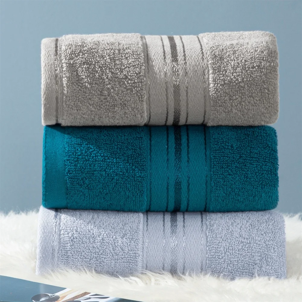 algodão absorvente toalhas de banho adulto cor