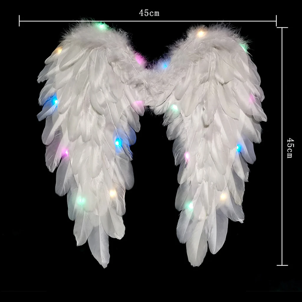 Angel Fairy Feather Wing Cosplay Christmas Fancy Dress Halloween Party