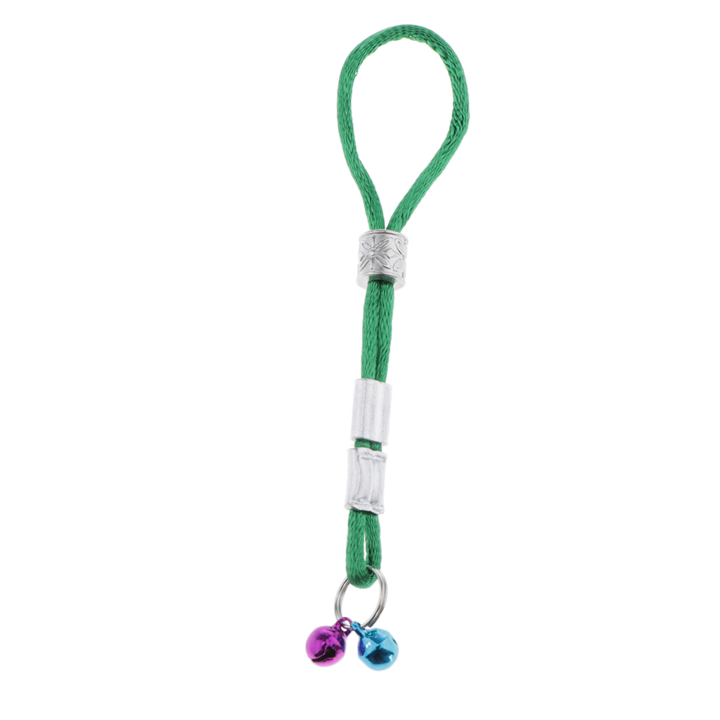 Adjustable Bird Harness Lead Leash with Bells Parrot Wing Traction Rope