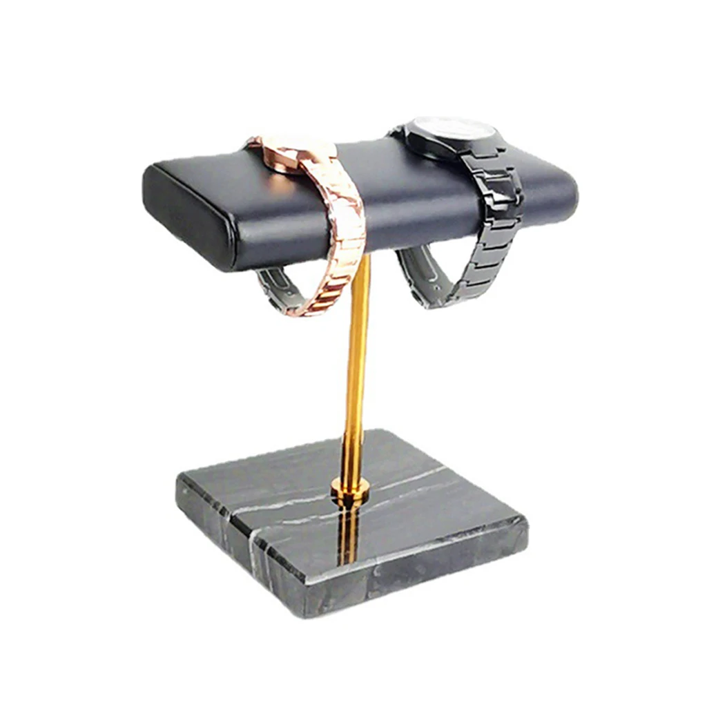 Handcrafted Leather & Marble Watch Display Stand, Modernity, Luxury and Safety-The Dream of Enthusiasts