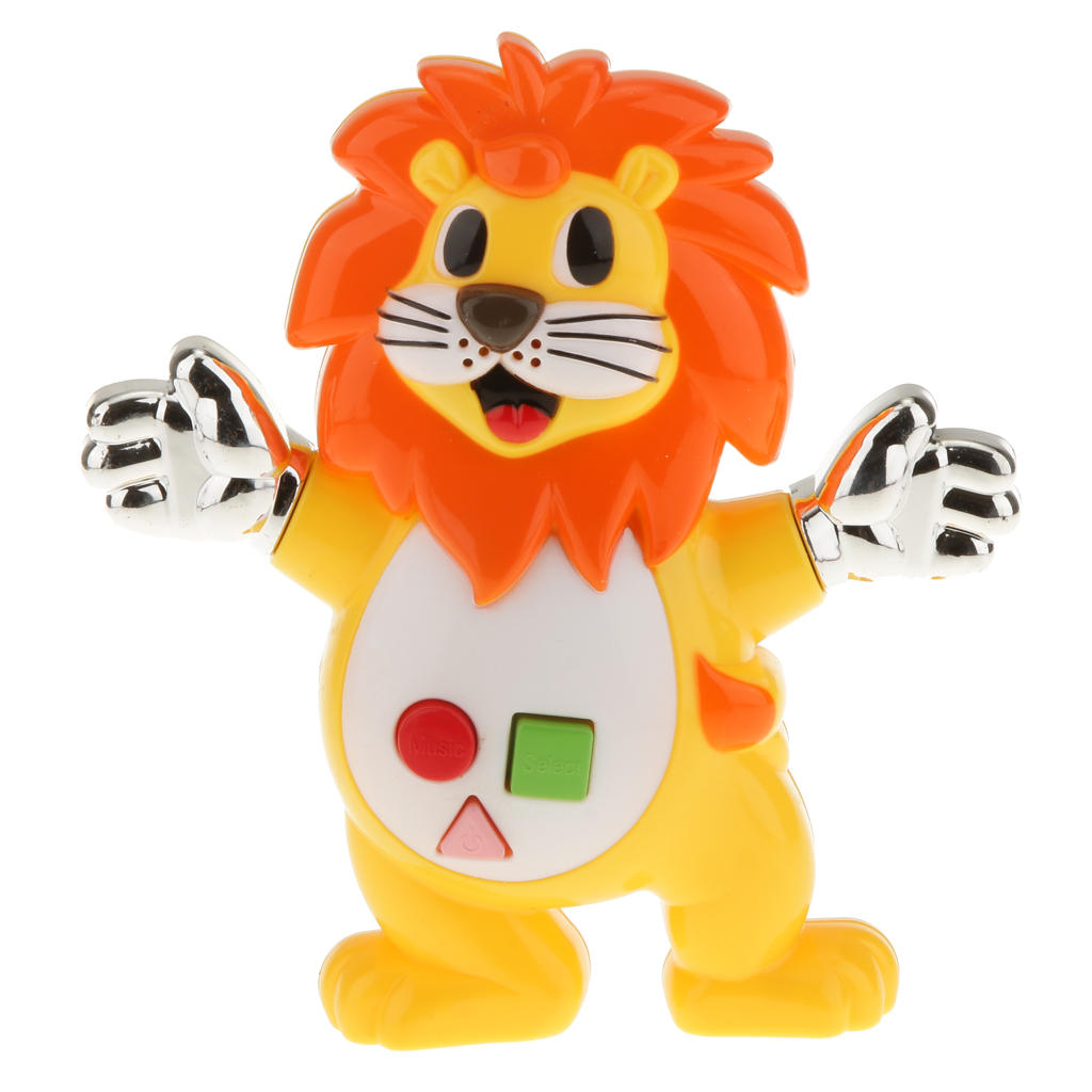 Creative Lion Shaped Body Sensor Interactive Game Player Kid Sound Toy