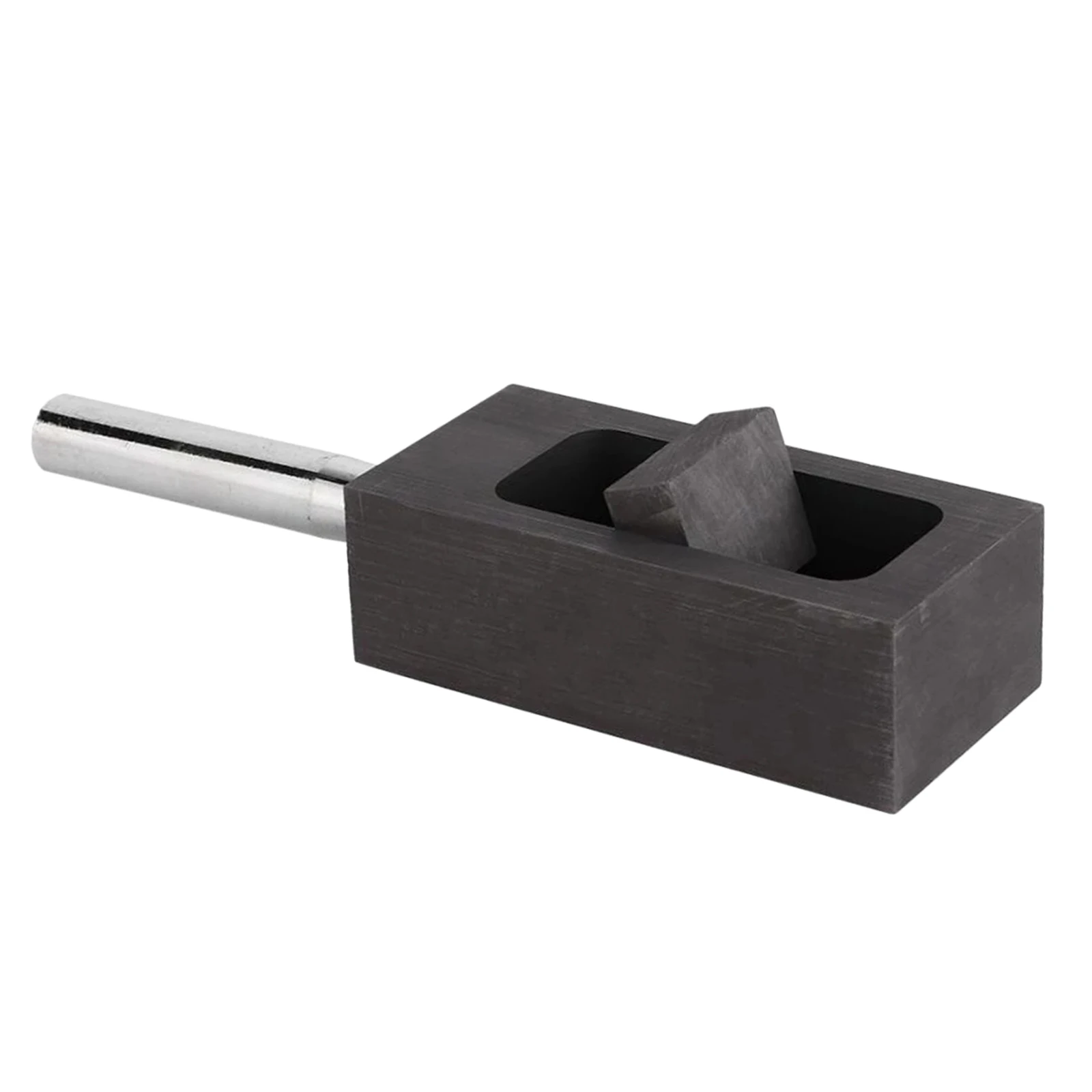 5 Kg Graphite Ingot Mold Graphite Crucible for Melting Gold Silver Casting Refining DIY Jewelry Finding