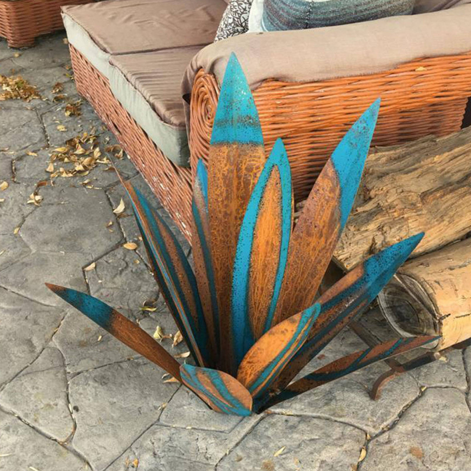 DIY Metal Art Tequila,Rustic Sculpture Garden Signs Yard Sculpture,Home Garden Outdoor Decoration