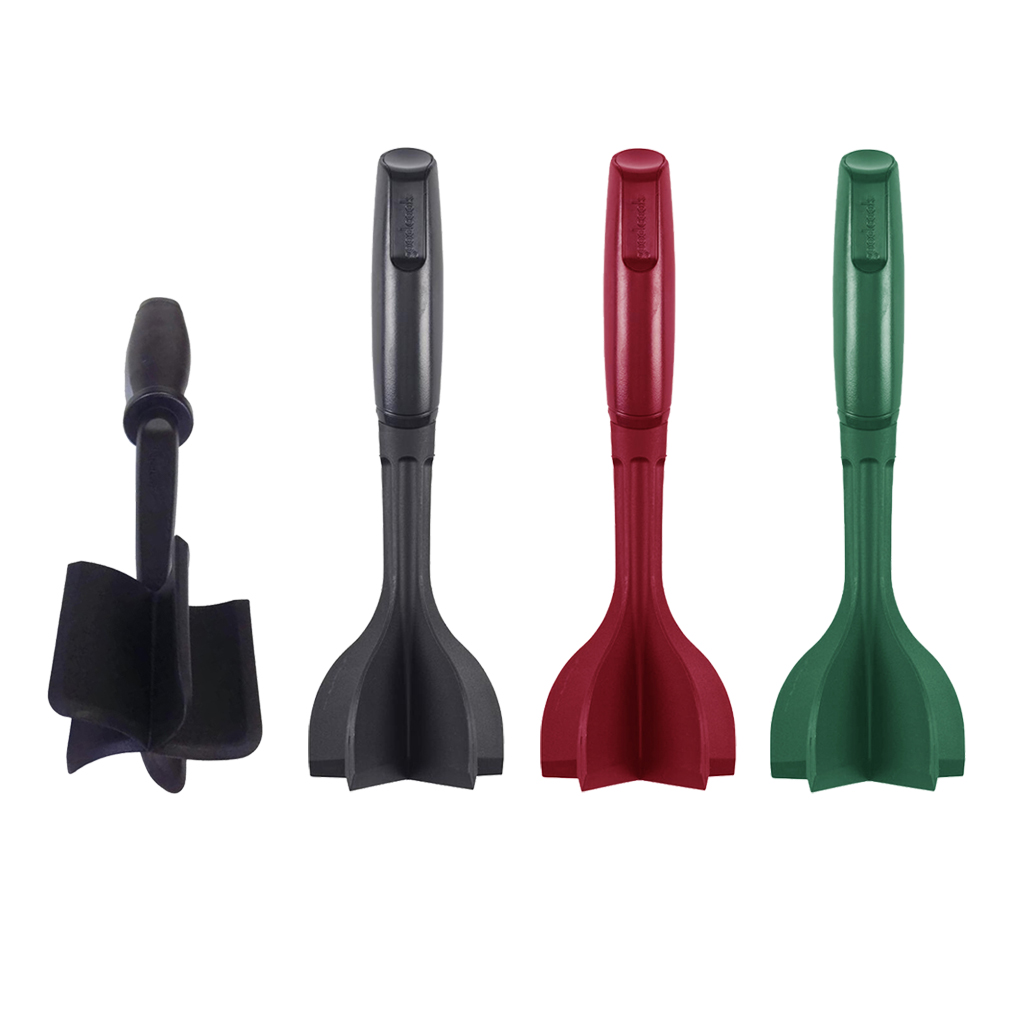 5 Curve Blades Ground Beef Masher Heat Resistant Meat Masher Hamburger Meat