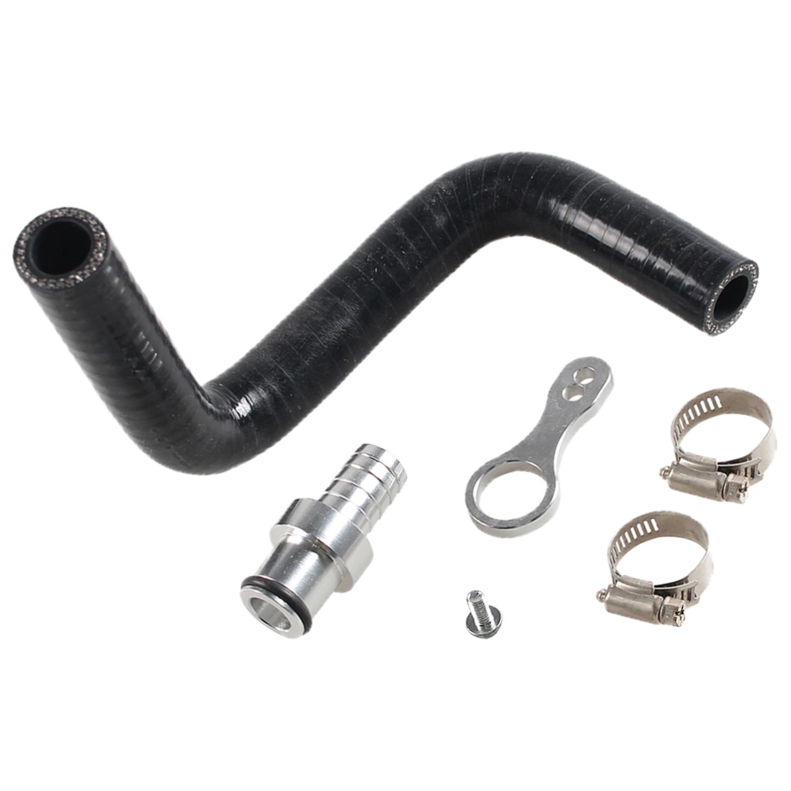 6Pieces Coolant Radiator Hose Barb Adapter Kit Coolant Barb Fittings Kit Fit for RAM 4500/5500 09-2019