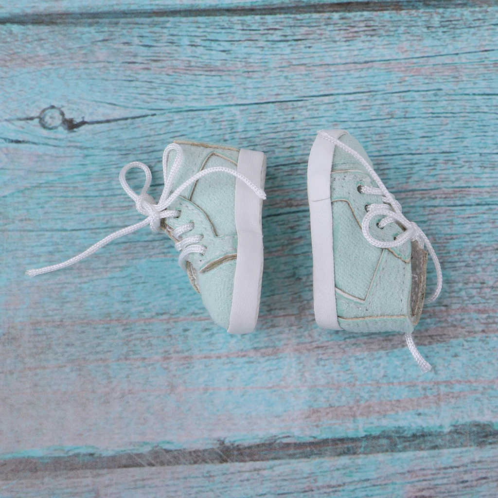 Fashion Lace Up Canvas Casual Shoes for 1/6 Blythe Doll Clothes Accessories