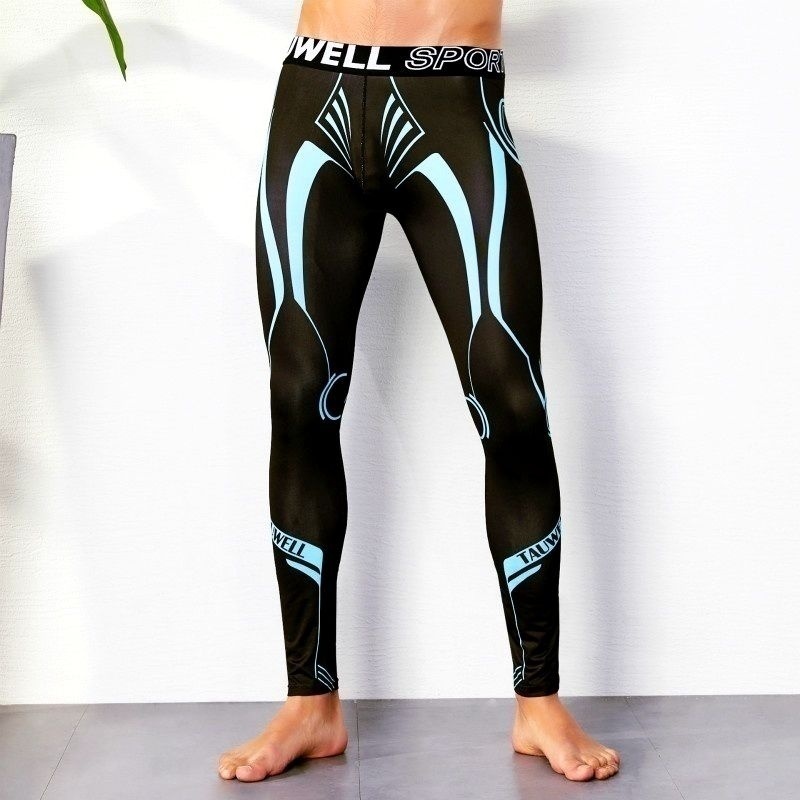 Men Compression Tight Leggings Running 