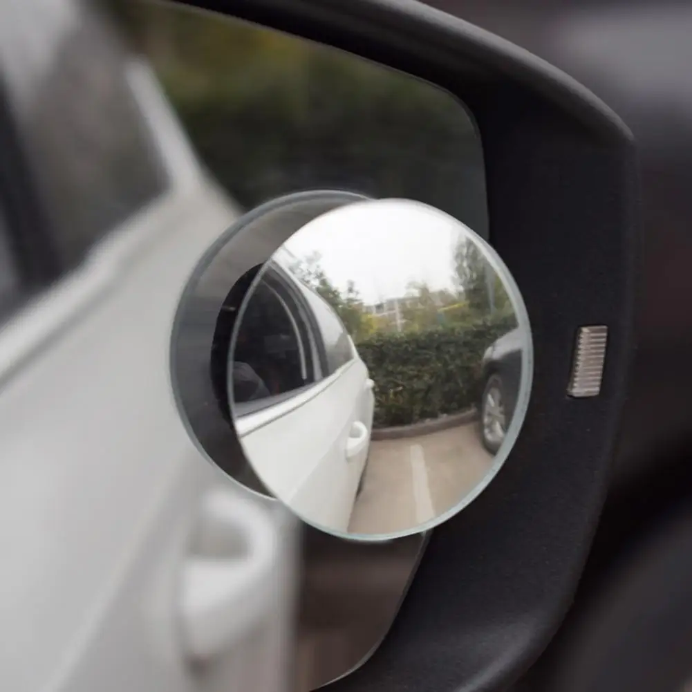 Adjustable Vehicle Car Round Convex Wide Angle Rear View Blind Spot Mirror HS 