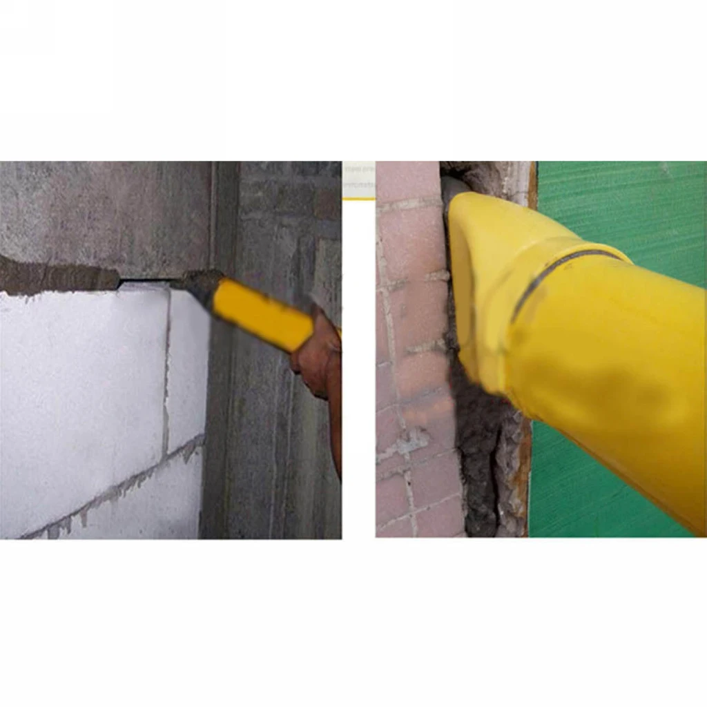  Brick Mortar & Tile Grouting Pointing Gun for Cement Lime 4 Nozzle