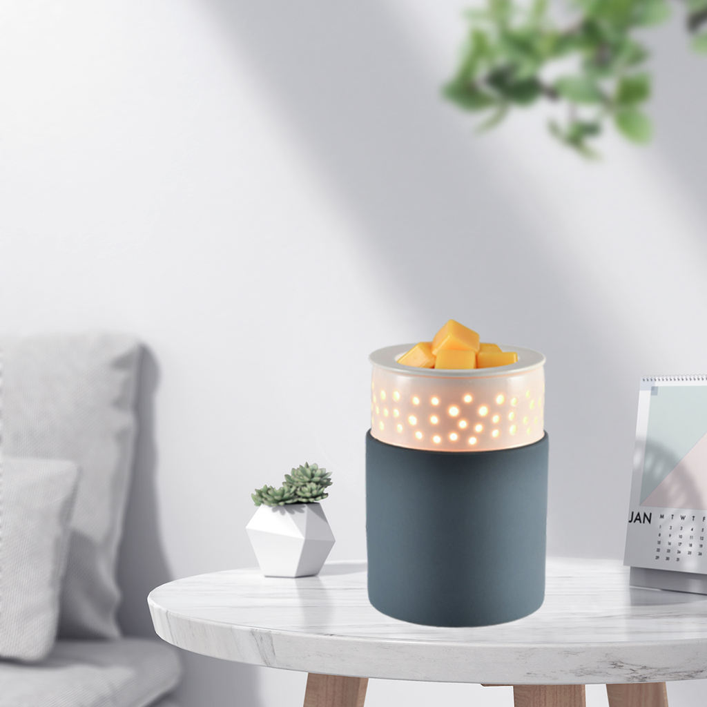 Ceramic Electric Wax Melt Warmer Aroma Lamp Night Light Decorative Fragrance Candle Burner Scented Oil Warmer
