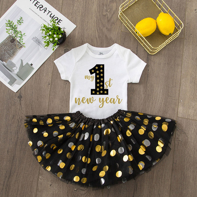 Fashion baby new year outfit