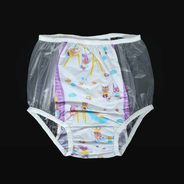 abdl adult baby diapers pvc reusable diaper full printed pattern Babies  diapers panties onesize ddlg bebe Baby washable diaper