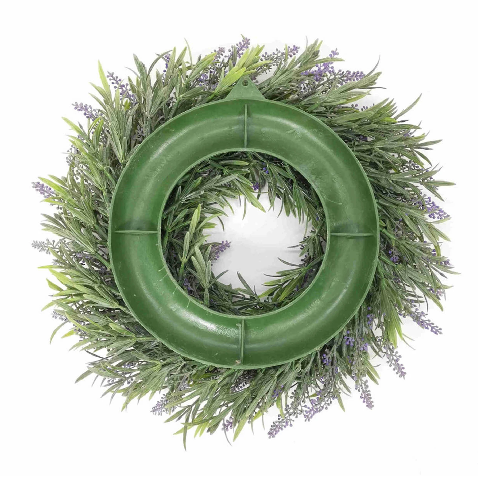 Lavender Wreaths Front Door 13` 16` Green Leaves Garland for Spring Summer Artificial Green Leaves Wreath new year farmhouse