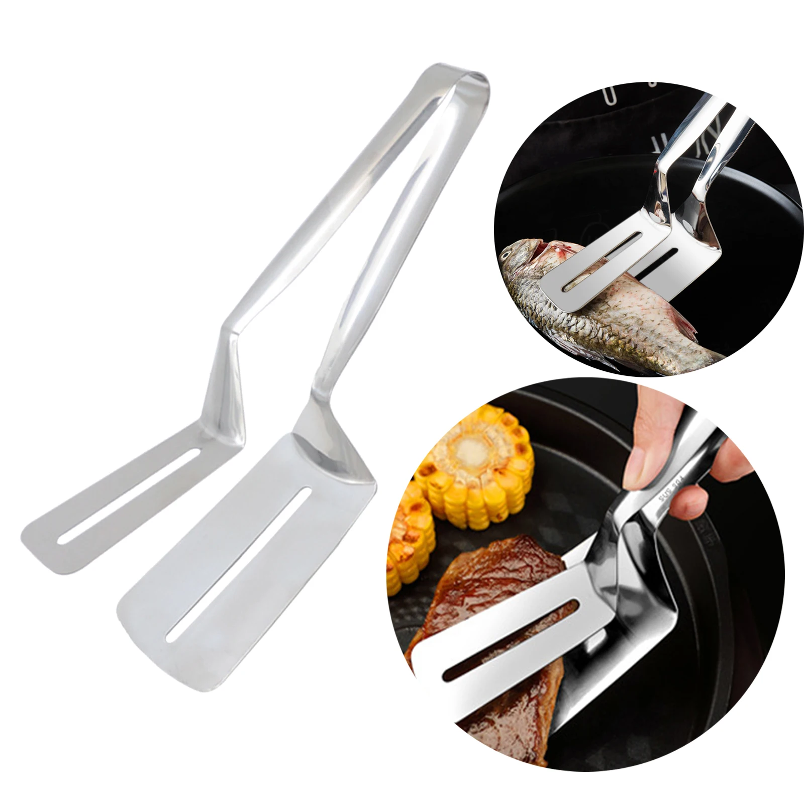 Kitchen Food Tongs Kitchen Accessories Cooking Tools Food Serving Clip Grilling Tong Salad Tongs for Buffet Beef Bread Barbecue