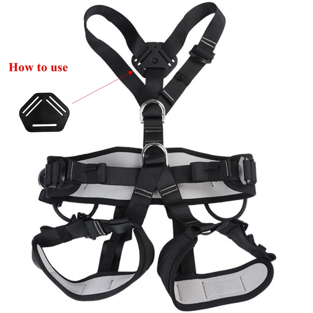Pack of 5 Safety Belt Buckle Full Body Climbing Harness Splitter Plate