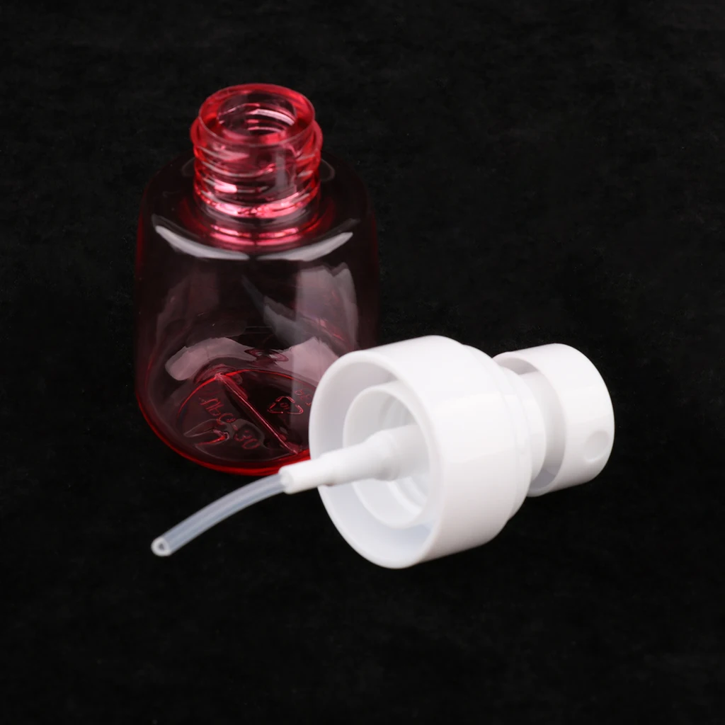 5 Pieces Empty Reusable Portable Fine Mist Sprayer Bottle for Perfume Essential Oils Liquids Travel Size