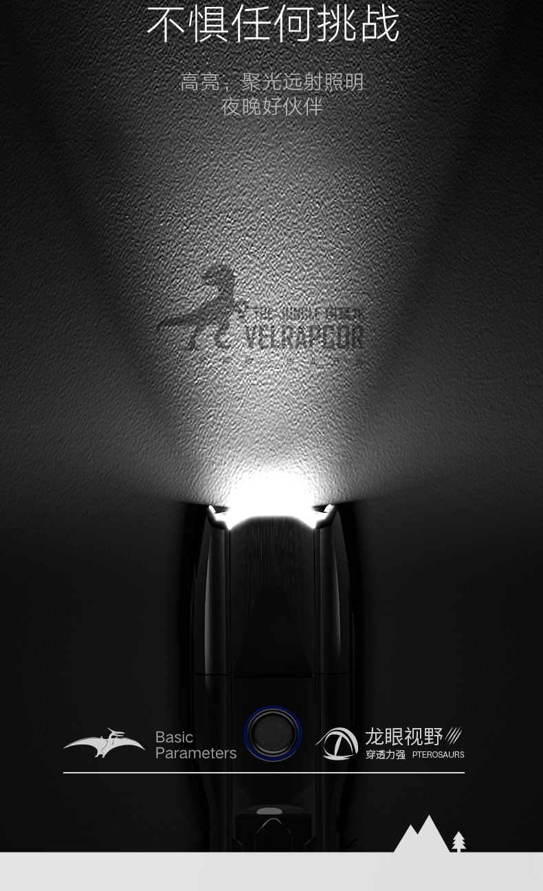 Lanterna ao ar Clipe de Bolso Livre Acessórios Host Linterna Trabalho Acampamento Luz Poderosa Tocha Linternas Portátil Holofotes Aa50sd 3 High Quality Luzes e Iluminação