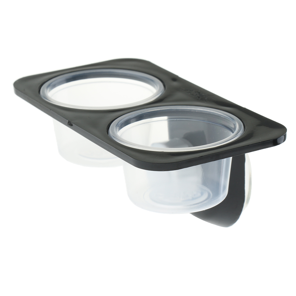 Reptiles Lizard Feeder Food Bowl Anti-escape Dish With Suction Cup Basin